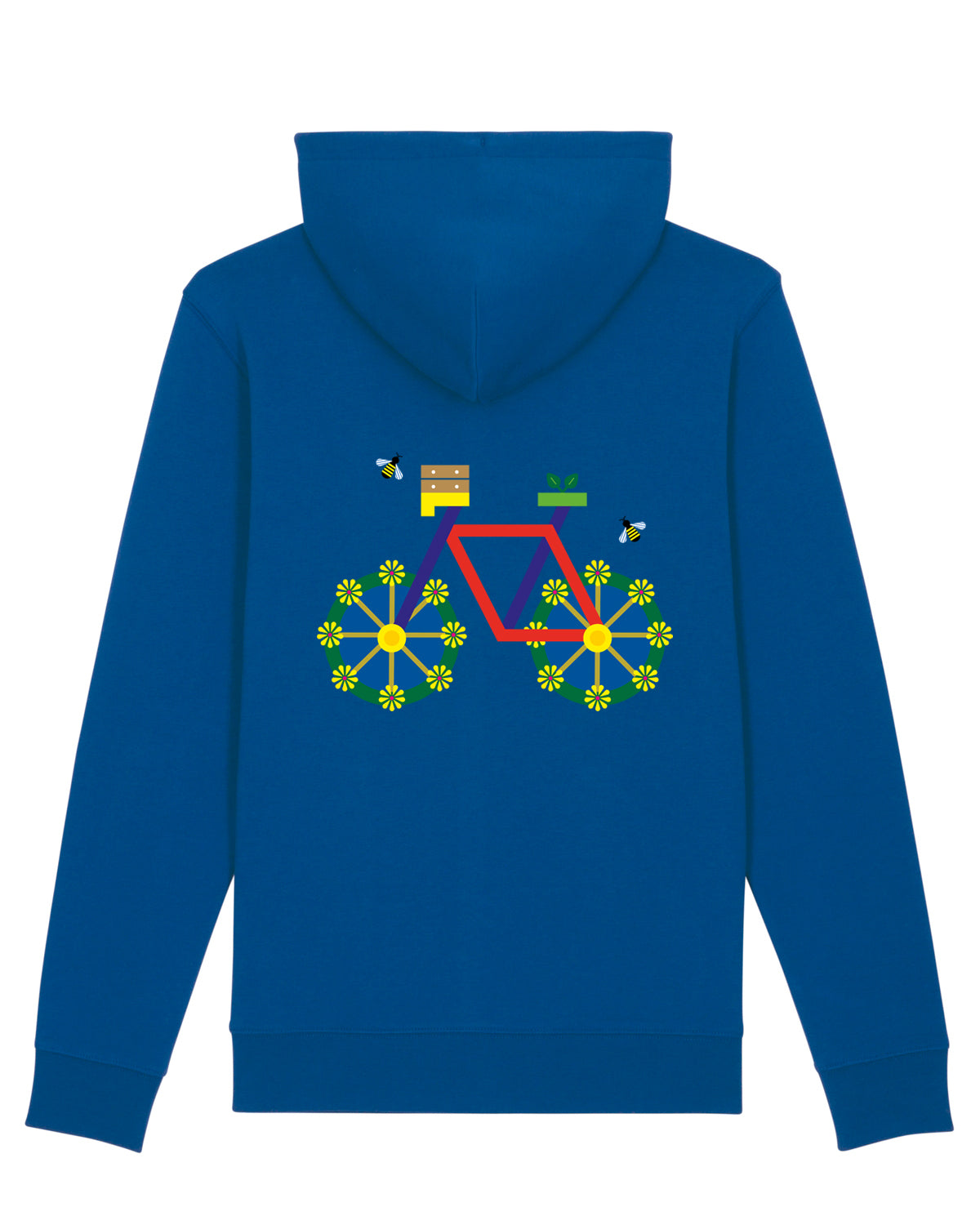 Mindt Fahrrad/Blau Hoodie